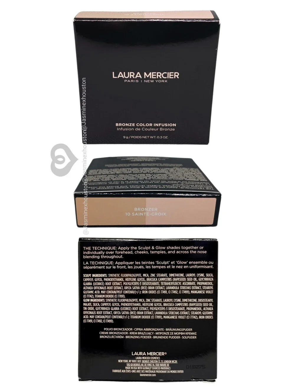 LAURA MERCIER Bronze Color Infusion Matte & Luminous Duo In 10 Sainte-Croix